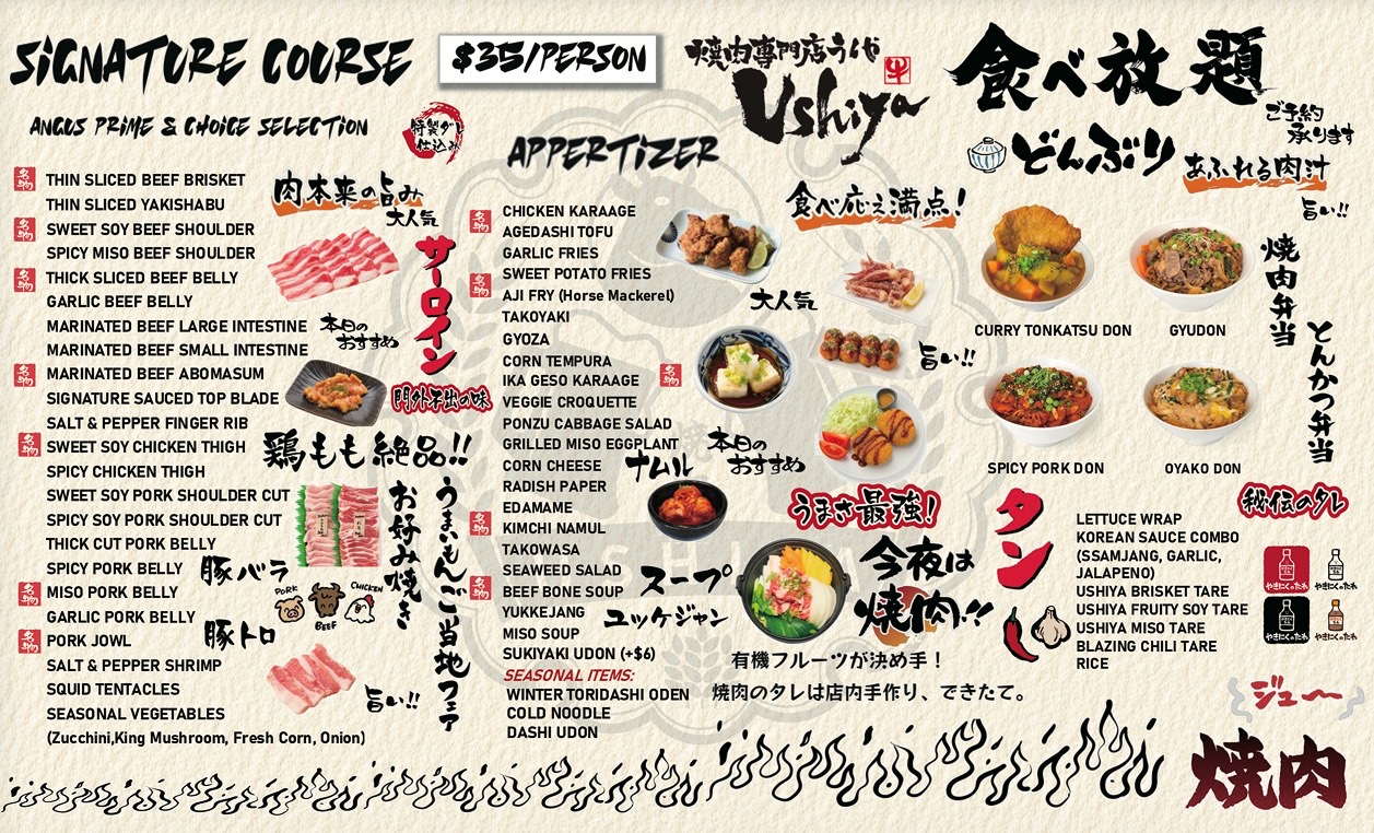 Menu placeholder page 1